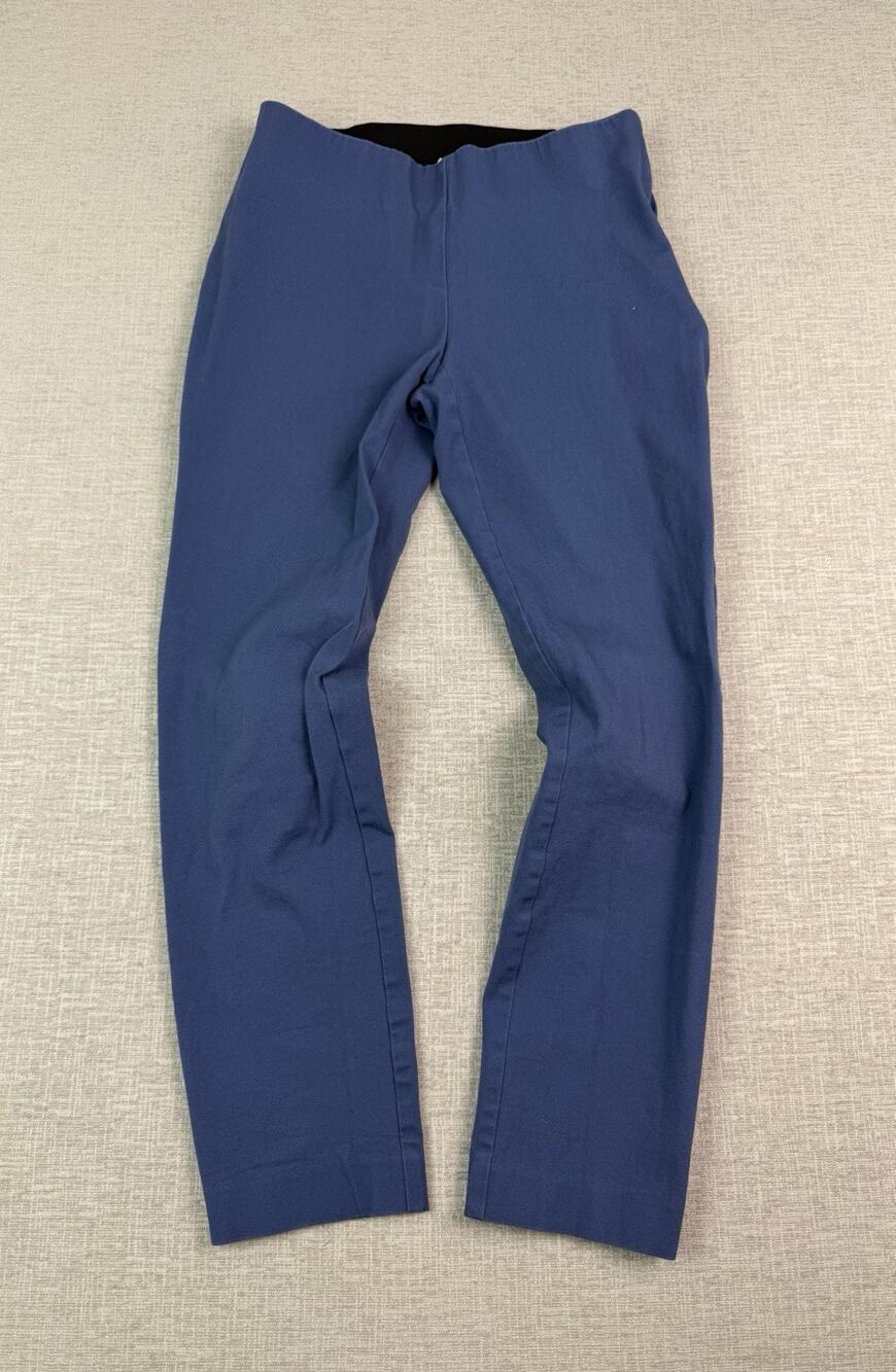 A New Day Women’s 2 Blue Pull-On Stretch Skinny Ankle Pants 25 Inseam